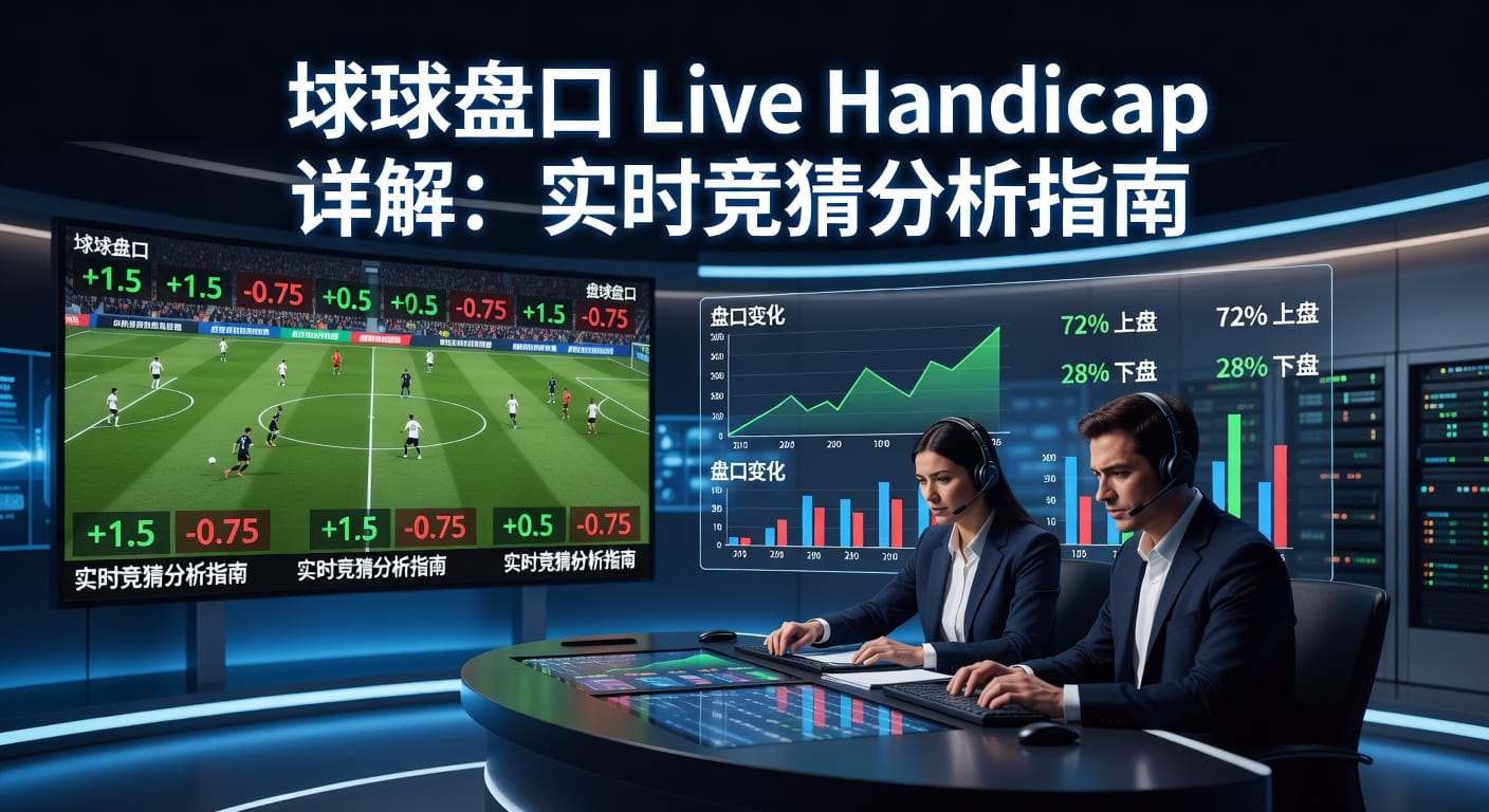 2026年世界杯投注：滚球盘口 Live Handicap 深度解析与实战技巧
