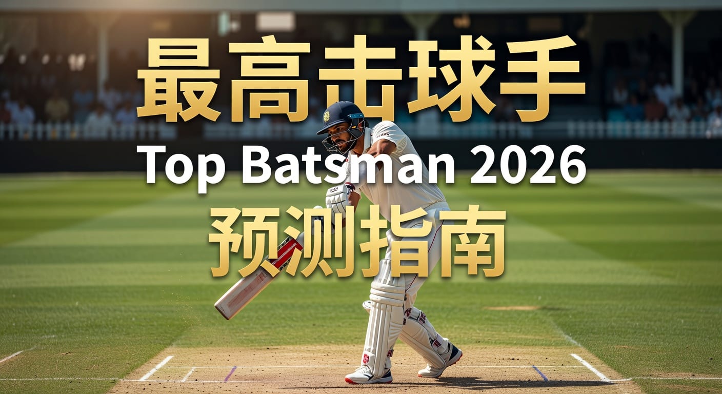 2026年世界杯投注：揭秘最高击球手 Top Batsman 的制胜法则