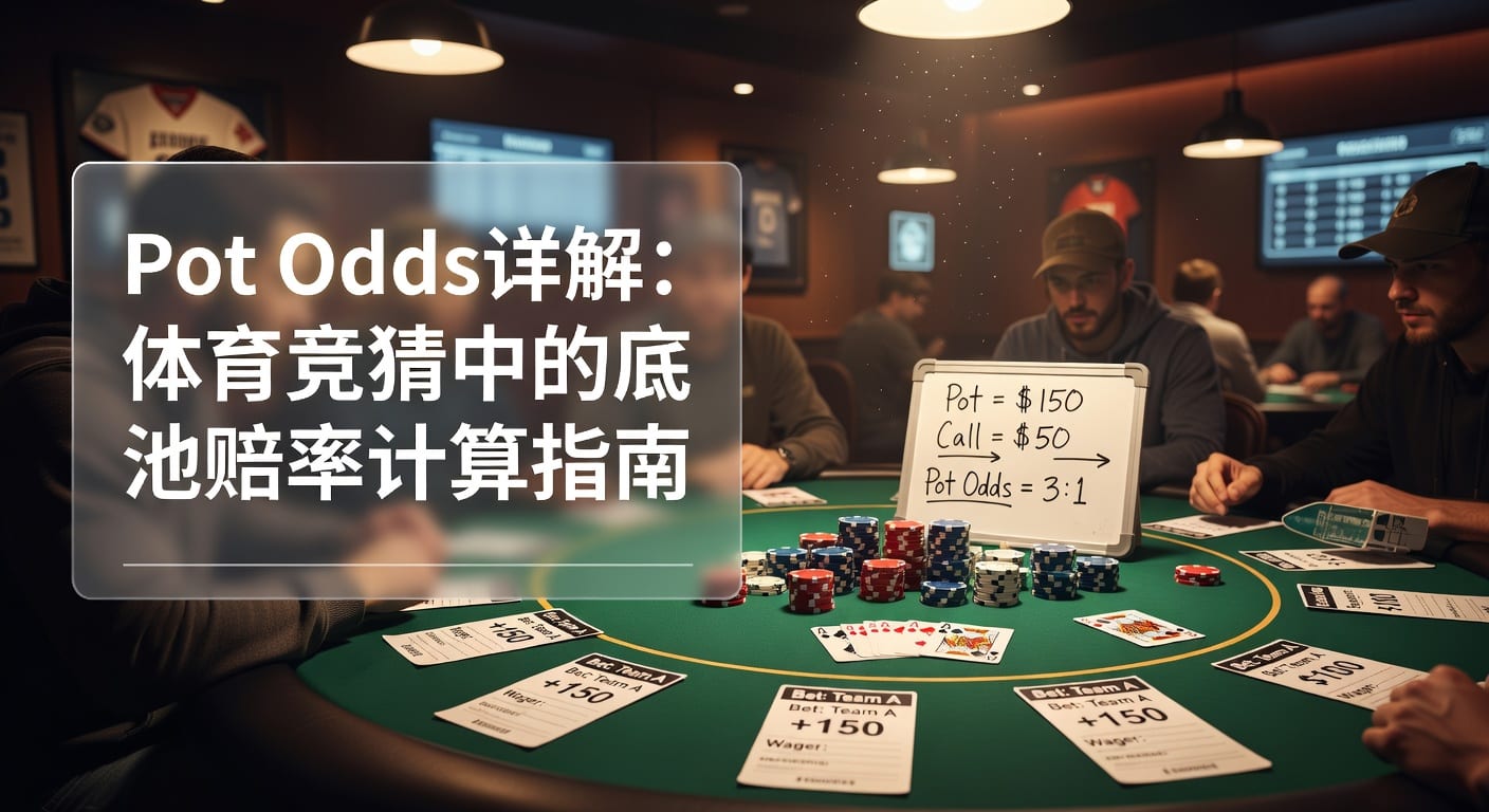 底池赔率 pot odds：体育投注计算与实战判断