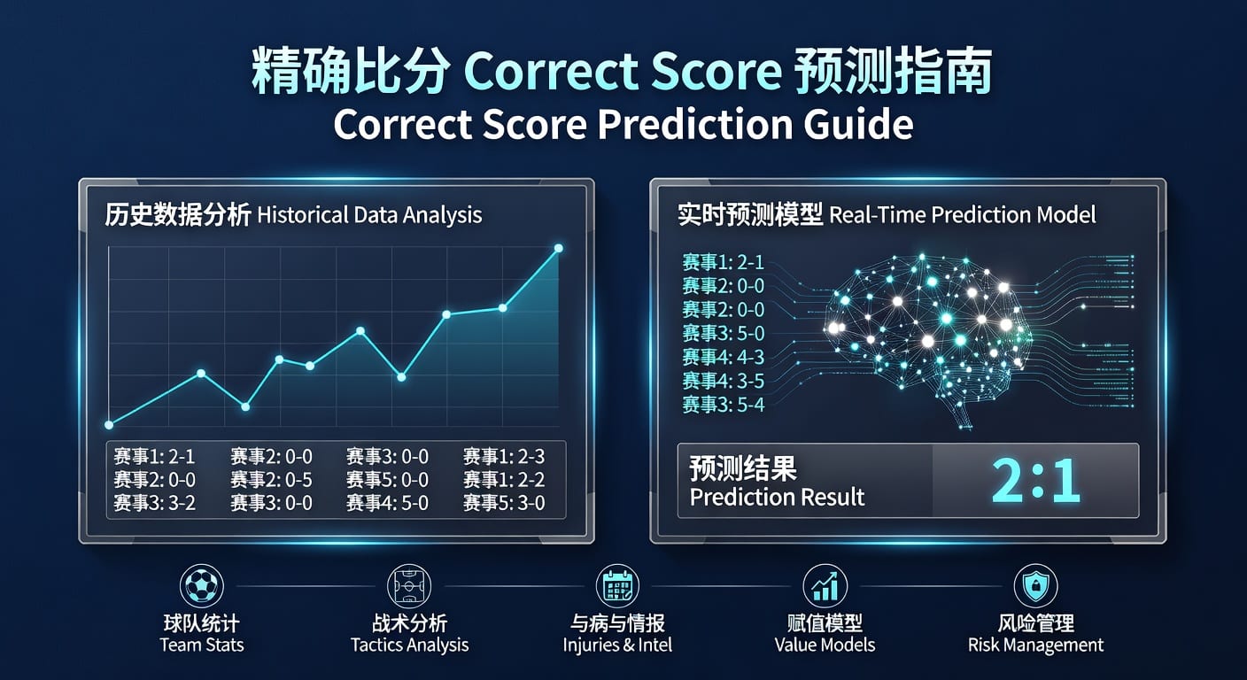 精确比分 correct score投注技巧解析